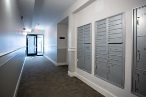 Corey 10 luxury apartments hallway